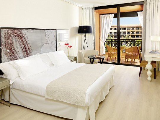 H10 Costa Adeje Palace - Wohnbeispiel Doppelzimmer seitl. Meerblick (Zimmercodierungen DBN & D2N)