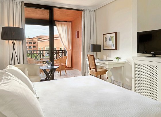 H10 Costa Adeje Palace - Wohnbeispiel Doppelzimmer Superior seitl. Meerblick (Zimmercodierung DSN)