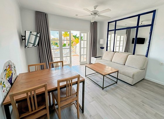 Parque del Sol - Wohnbeispiel Appartement 2 Schlafzimmer (Zimmercodierung OB1)
