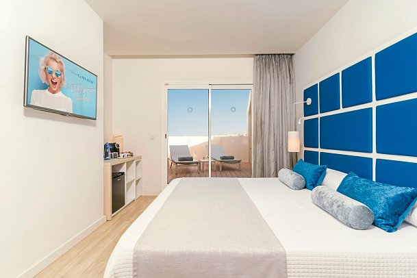 HOVIMA Costa Adeje – For Cool Adults - Wohnbeispiel Doppelzimmer Excellence Panoramablick (Zimmercodierung DXN)