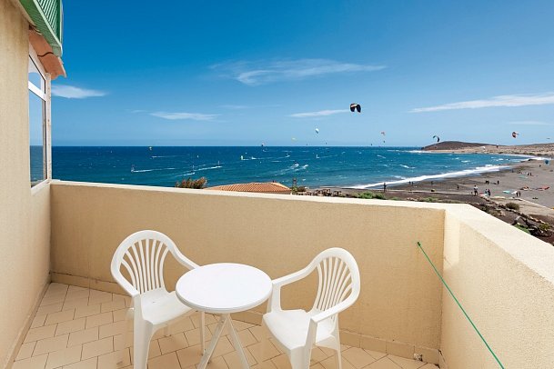 Playa Surf CBbC Hotel - Balkon Doppelzimmer Meerblick (Zimmercodierung DBM)