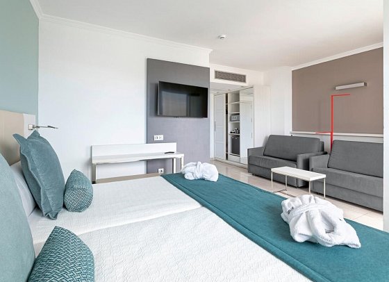 Alexandre Hotel La Siesta - Wohnbeispiel Doppelzimmer Club Alexandre (Zimmercodierung DLP)