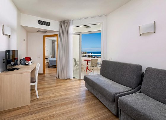 Alexandre Hotel Troya - Wohnbeispiel Juniorsuite Meerblick (Zimmercodierung JBM)