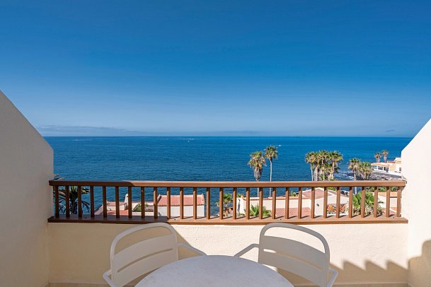 HOVIMA Jardín Caleta - Wohnbeispiel Balkon Apt. Excellence Meerblick (Zimmercodierung AXM)