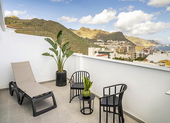 Barceló Santa Cruz Contemporáneo - Wohnbeispiel Doppelzimmer Superior Terrasse (Zimmercodierung DS3)