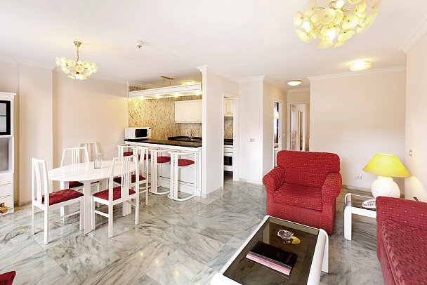 Apartamentos Casablanca - Wohnbeispiel Appartement 2 Schlafzimmer (Zimmercodierung OB1)