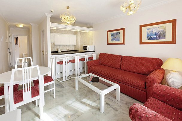 Apartamentos Casablanca - Wohnbeispiel Appartement 1 Schlafzimmer (Zimmercodierung AB1)