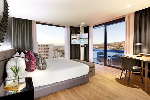 Hard Rock Hotel Tenerife - Wohnbeispiel Suite Gold (Zimmercodierung WX5)