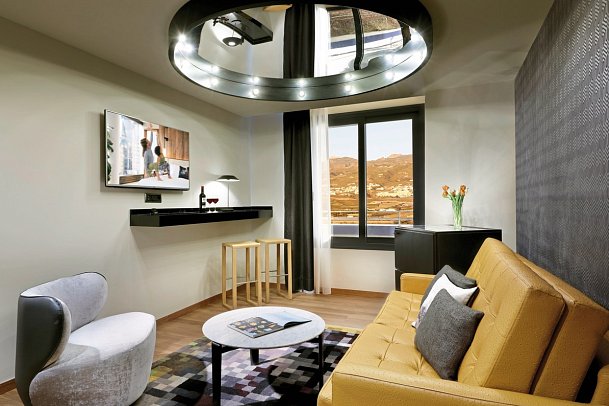 Hard Rock Hotel Tenerife - Wohnbeispiel Suite Gold (Zimmercodierung WX5)