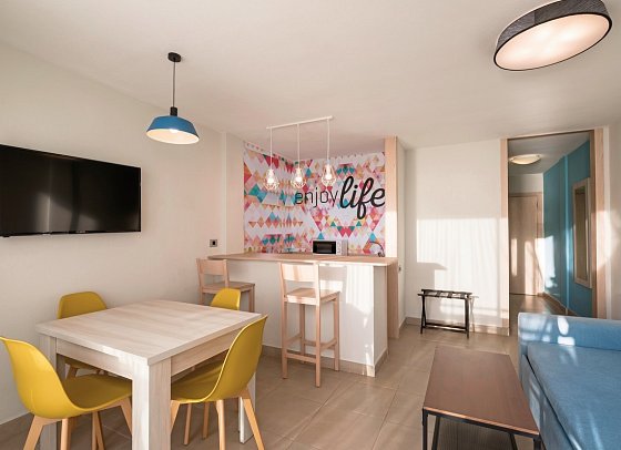 Allegro Isora - Wohnbeispiel Appartement 1 Schlafzimmer (Zimmercodierung AB1)