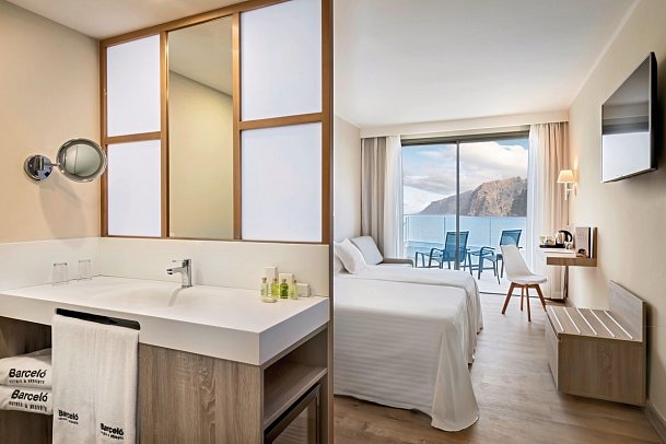 Barceló Santiago - Wohnbeispiel Doppelzimmer Deluxe Meerblick (Zimmercodierung DDM)