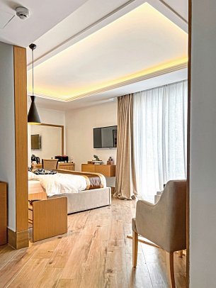 Grand Blue Fafa Resort - Wohnbeispiel Doppelzimmer Superior Jacuzzi (Zimmercodierung DS1)