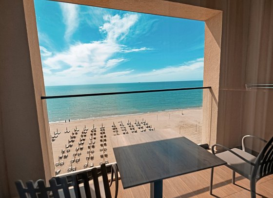 Royal G Deluxe Hotel & Spa - Wohnbeispiel Doppelzimmer Meerblick (Zimmercodierung D1M)