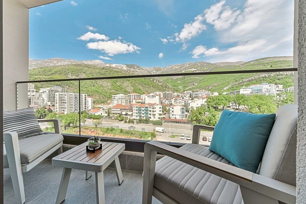 Hotel Katamare - Wohnbeispiel Doppelzimmer Standard Bergblick (Zimmercodierung DGB)