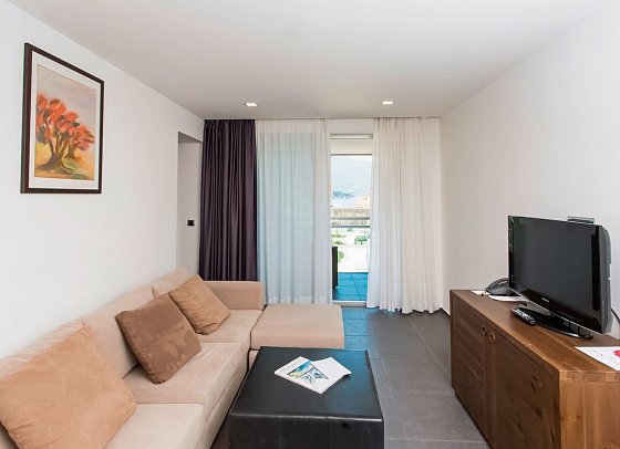 Avala Resort & Villas - Wohnbeispiel Doppelzimmer Standard Meerblick (Zimmercodierungen DBM & DCM)
