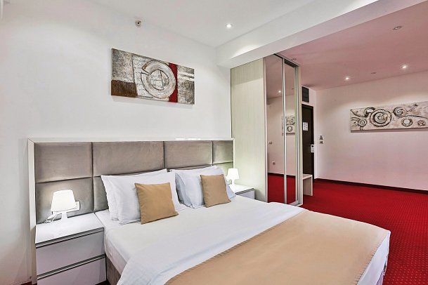 Hotel La Mer - Wohnbeispiel Junior Suite Sea View (Zimmercodierung J1M)