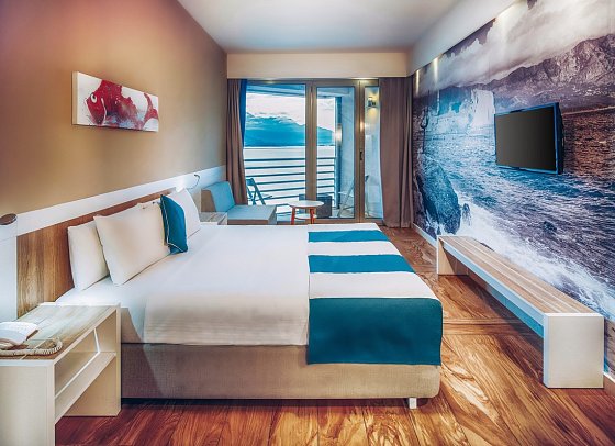Carine Hotel Delfin - Wohnbeispiel Doppelzimmer Meerblick