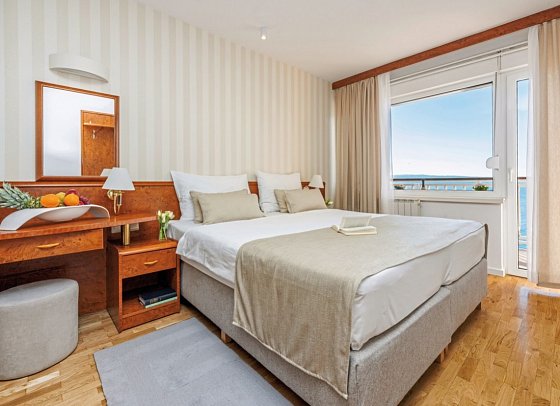 Mediteran Hotel & Resort - Wohnbeispiel Doppelzimmer Meerblick (Zimmercodierung DBM)