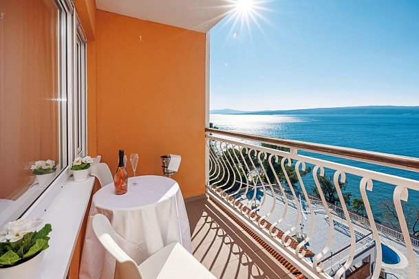 Mediteran Hotel & Resort - Wohnbeispiel Doppelzimmer Meerblick (Zimmercodierung DBM)