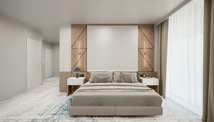 Tara - Wohnbeispiel Familienzimmer (Zimmercodierung FB1)