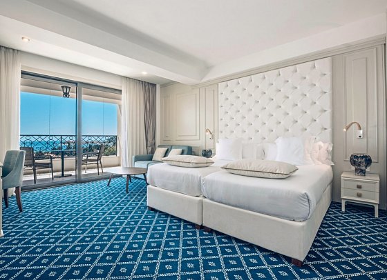 Iberostar Waves Slavija - Wohnbeispiel Doppelzimmer seitl. Meerblick (Zimmercodierungen DBN & D1N)