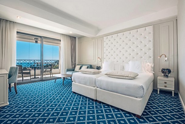 Iberostar Waves Slavija - Wohnbeispiel Doppelzimmer seitl. Meerblick (Zimmercodierungen DBN & D1N)