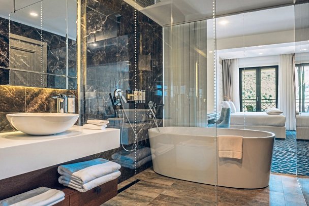 Iberostar Waves Slavija - Wohnbeispiel Juniorsuite (Zimmercodierungen JB1 & JB2)