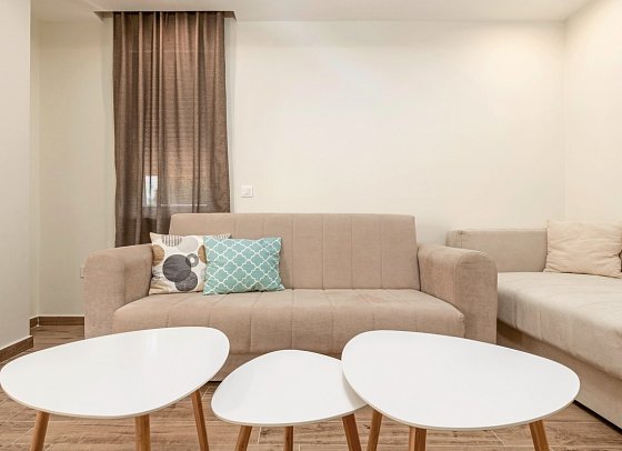 Hotel Olea - Wohnbeispiel Appartement 1 Schlafzimmer (Zimmercodierung AB1)