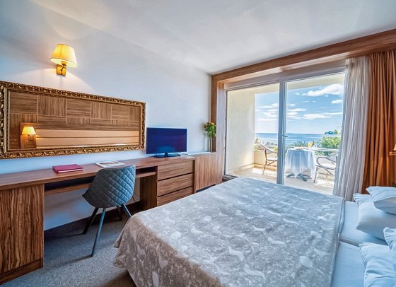 Palas - Wohnbeispiel Doppelzimmer Meerblick (Zimmercodierung DBM)