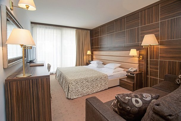 Palas - Wohnbeispiel Doppelzimmer Bergblick (Zimmercodierung D1B)