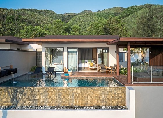 Anantara Quy Nhon Villas - Wohnbeispiel Oceanview Pool Villa (Zimmercodierung VBR)