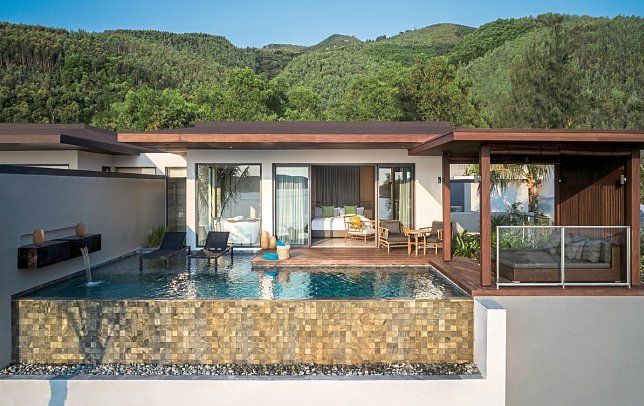 Anantara Quy Nhon Villas - Wohnbeispiel Oceanview Pool Villa (Zimmercodierung VBR)