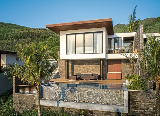 Anantara Quy Nhon Villas - Wohnbeispiel Oceanview Pool Villa (Zimmercodierung VBR)