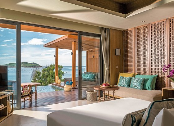 Anantara Quy Nhon Villas - Wohnbeispiel Oceanview Pool Villa (Zimmercodierung VBR)