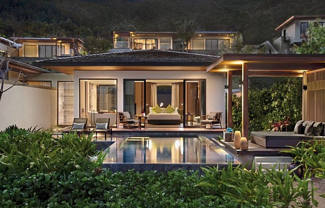 Anantara Quy Nhon Villas - Wohnbeispiel Beachfront Pool Villa (Zimmercodierung VBO)