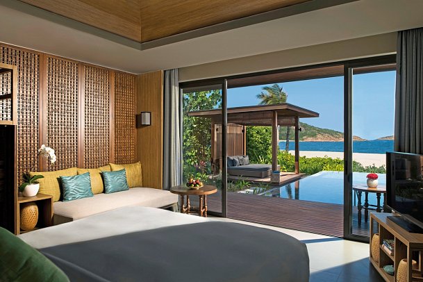 Anantara Quy Nhon Villas - Wohnbeispiel Beachfront Pool Villa (Zimmercodierung VBO)