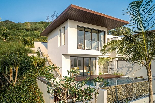 Anantara Quy Nhon Villas - Wohnbeispiel 2BR Duplex Ocean View Pool Villa (Zimmercodierung V2R)
