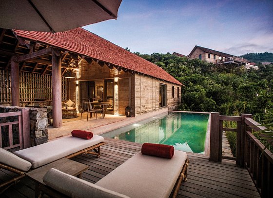Zannier Bai San Ho - Wohnbeispiel Hill Pool Villa (Zimmercodierungen VI1 & VB1)
