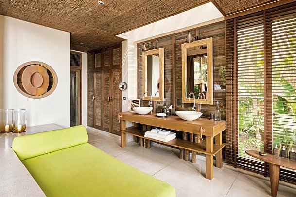 Six Senses Samui - Badbeispiel Ocean View Pool Villa (Zimmercodierung VBM)