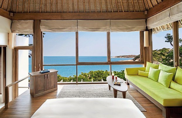 Six Senses Samui - Wohnbeispiel Oceanfront Pool Villa (Zimmercodierung VBO)