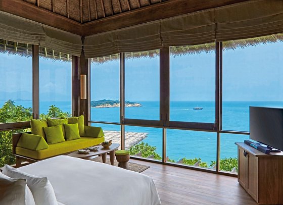 Six Senses Samui - Wohnbeispiel The Ocean Retreat (Zimmercodierung VM1)