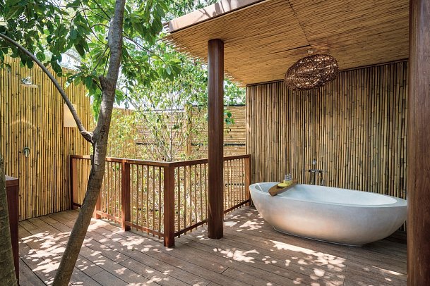 Six Senses Samui - Aussenbadbeispiel The Beach Reserve (Zimmercodierung VM2)