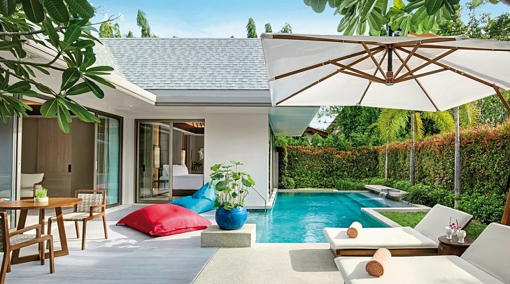 Santiburi Koh Samui - Wohnbeispiel Grand Reserve Pool Villa (Zimmercodierung VB5)