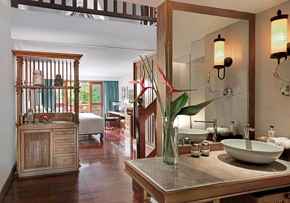 Santiburi Koh Samui - Wohnbeispiel Duplex Suite (Zimmercodierung WB1)