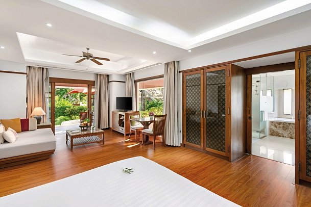 Santiburi Koh Samui - Wohnbeispiel Deluxe Garden Villa (Zimmercodierung VDG)