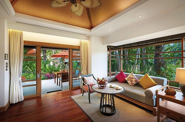Santiburi Koh Samui - Wohnbeispiel Deluxe Garden Villa (Zimmercodierung VDG)