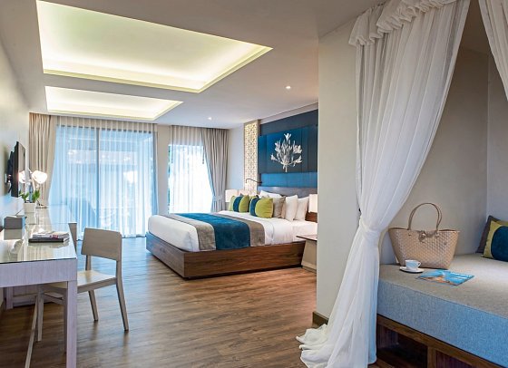 Chaweng Regent Beach Resort - Wohnbeispiel Grand Premier Family (Zimmercodierung FM1)