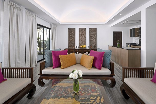 Celes Samui - Wohnbeispiel Celes Beachfront Pool Suite (Zimmercodierung WBO)