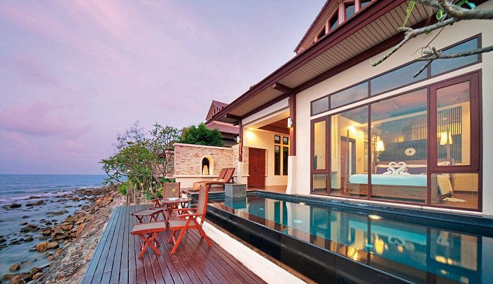 The Sarann - Wohnbeispiel Sea Front Pool Villa (Zimmercodierung VBO)