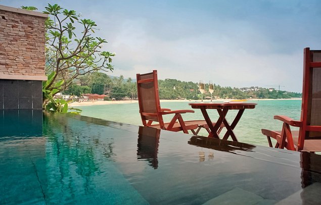 The Sarann - Wohnbeispiel Sea Front Pool Villa (Zimmercodierung VBO)